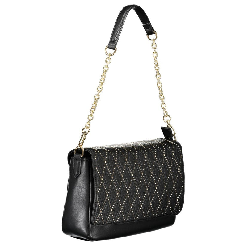Black Polyethylene Handbag Mario Valentino