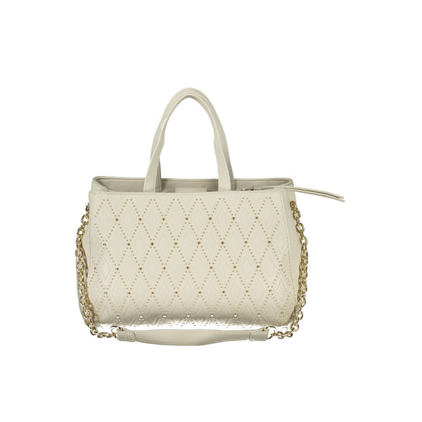 White Polyethylene Handbag Mario Valentino