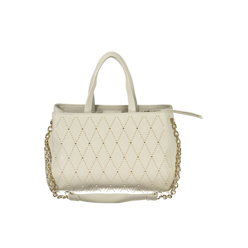 White Polyethylene Handbag Mario Valentino