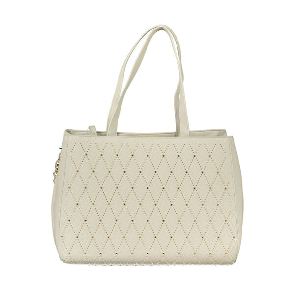 White Polyethylene Handbag Mario Valentino