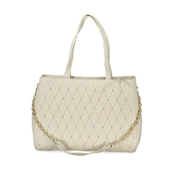 White Polyethylene Handbag Mario Valentino