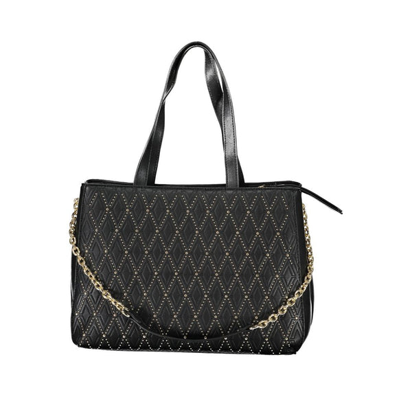 Black Polyethylene Handbag Mario Valentino