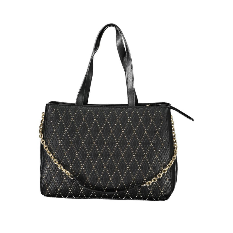 Black Polyethylene Handbag Mario Valentino