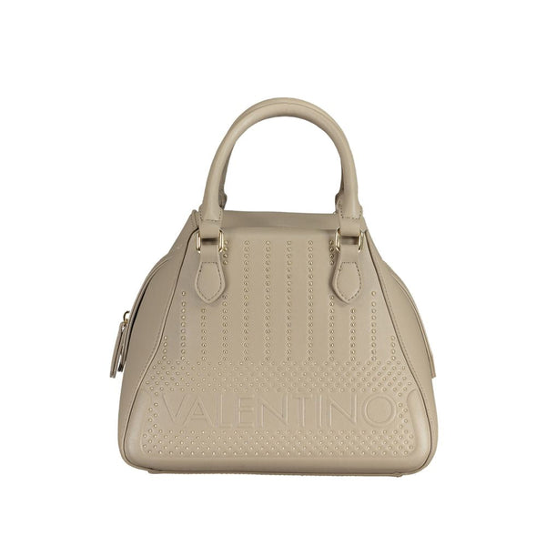 Beige Polyethylene Handbag Mario Valentino