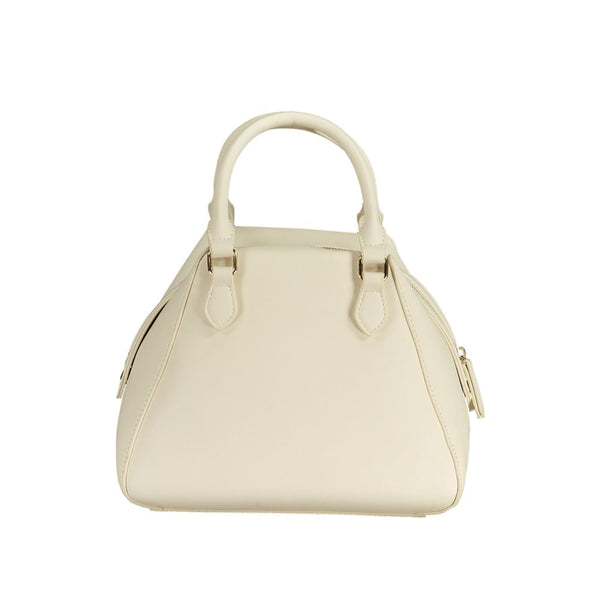 White Polyethylene Handbag Mario Valentino