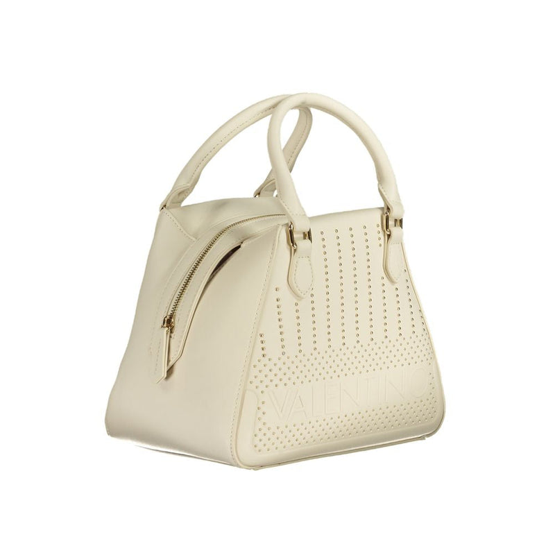 White Polyethylene Handbag Mario Valentino