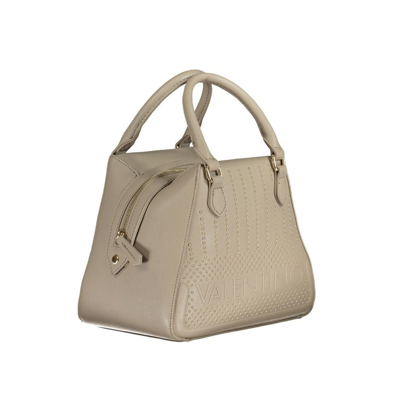 Beige Polyethylene Handbag Mario Valentino