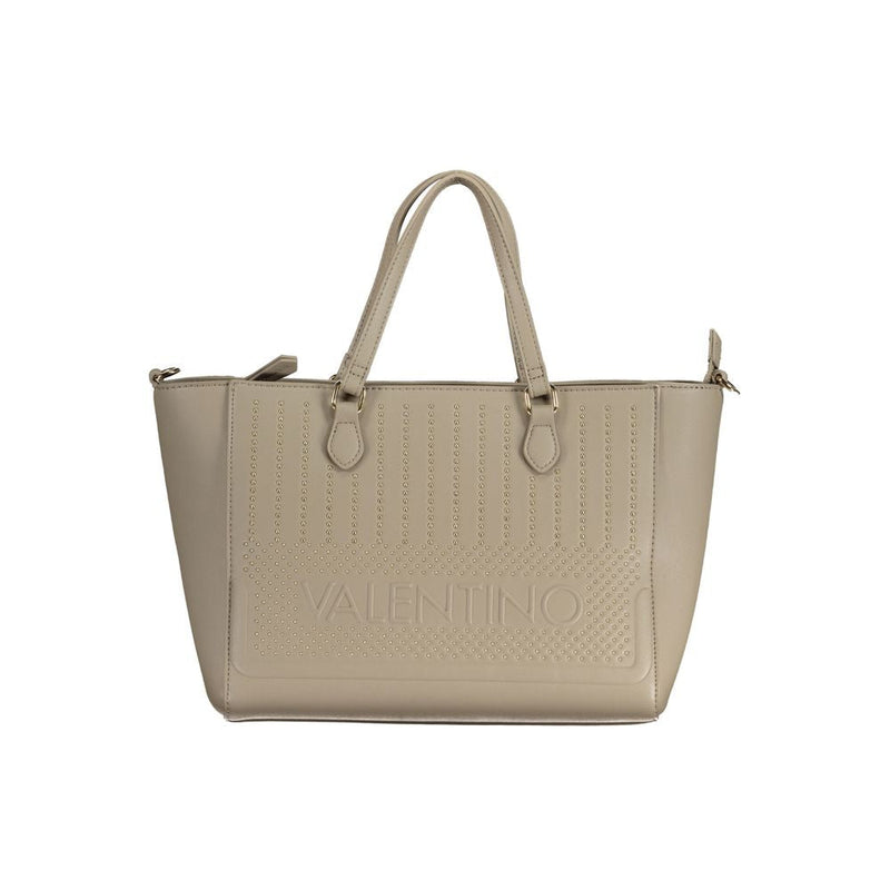 Beige Polyethylene Handbag Mario Valentino