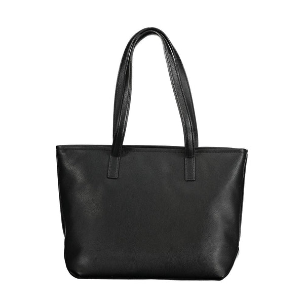 Black Polyethylene Handbag Mario Valentino