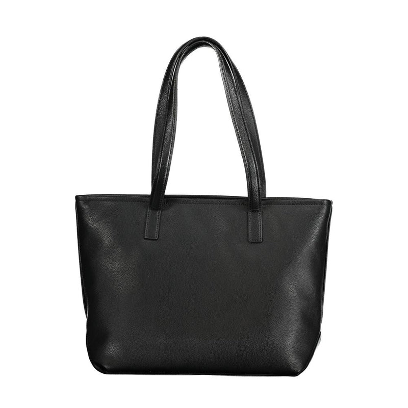Black Polyethylene Handbag Mario Valentino