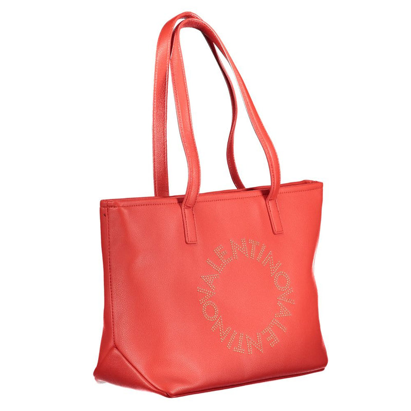 Red Polyethylene Handbag Mario Valentino
