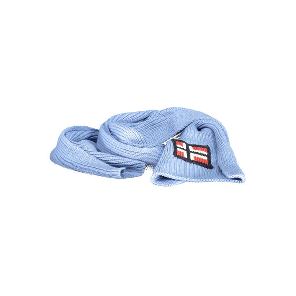 Blue Marabou Scarf Norway 1963