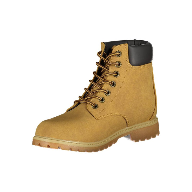 Yellow Polyester Boot Fila