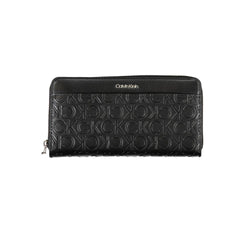 Black Polyester Wallet Calvin Klein