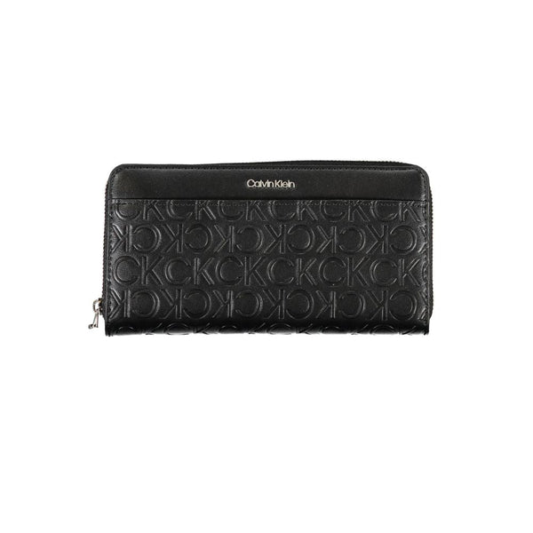 Black Polyester Wallet Calvin Klein