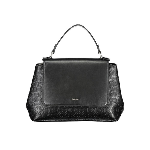 Black Polyester Handbag Calvin Klein