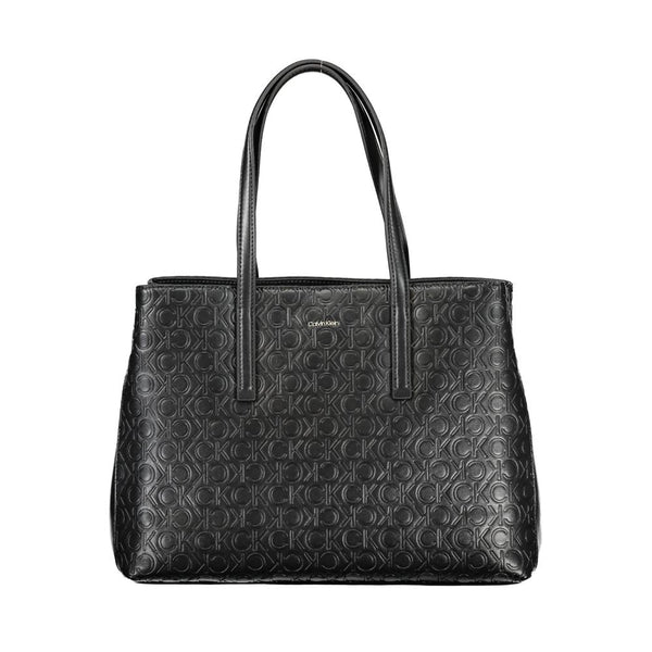 Black Polyester Handbag Calvin Klein