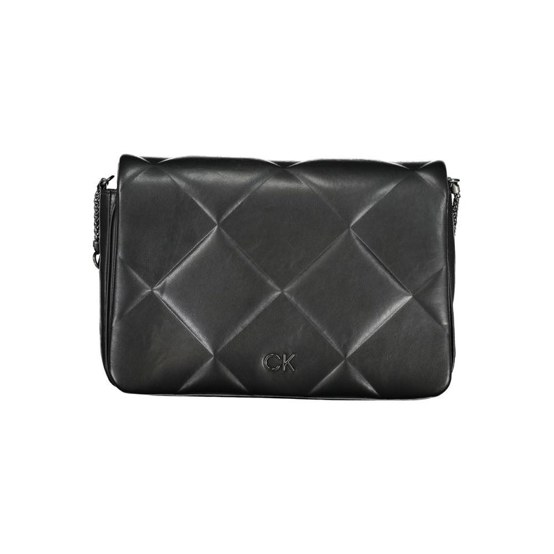 Black Polyester Handbag Calvin Klein