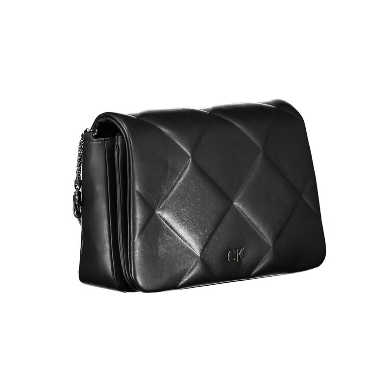 Black Polyester Handbag Calvin Klein