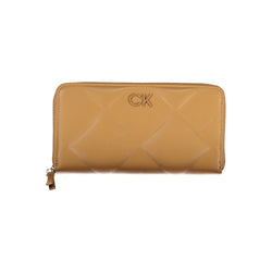 Brown Polyester Wallet Calvin Klein