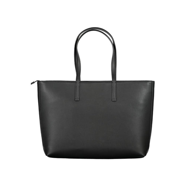 Black Polyester Handbag Calvin Klein