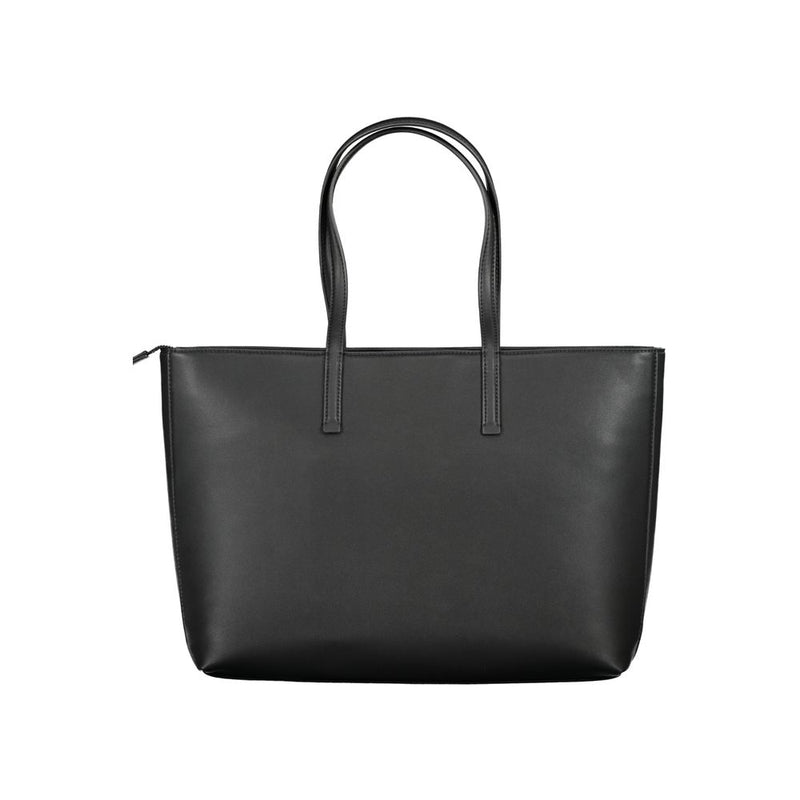Black Polyester Handbag Calvin Klein
