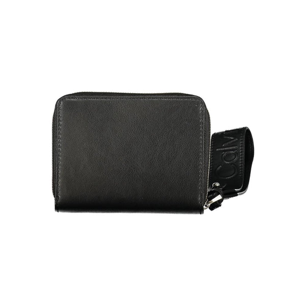 Black Polyester Wallet Calvin Klein