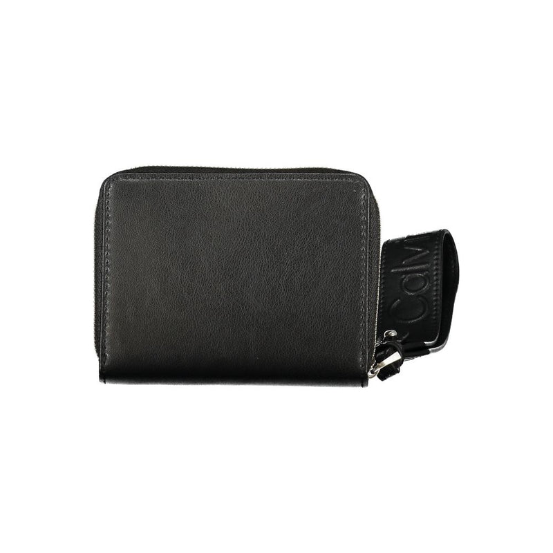 Black Polyester Wallet Calvin Klein