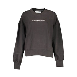 Black Cotton Sweater Calvin Klein