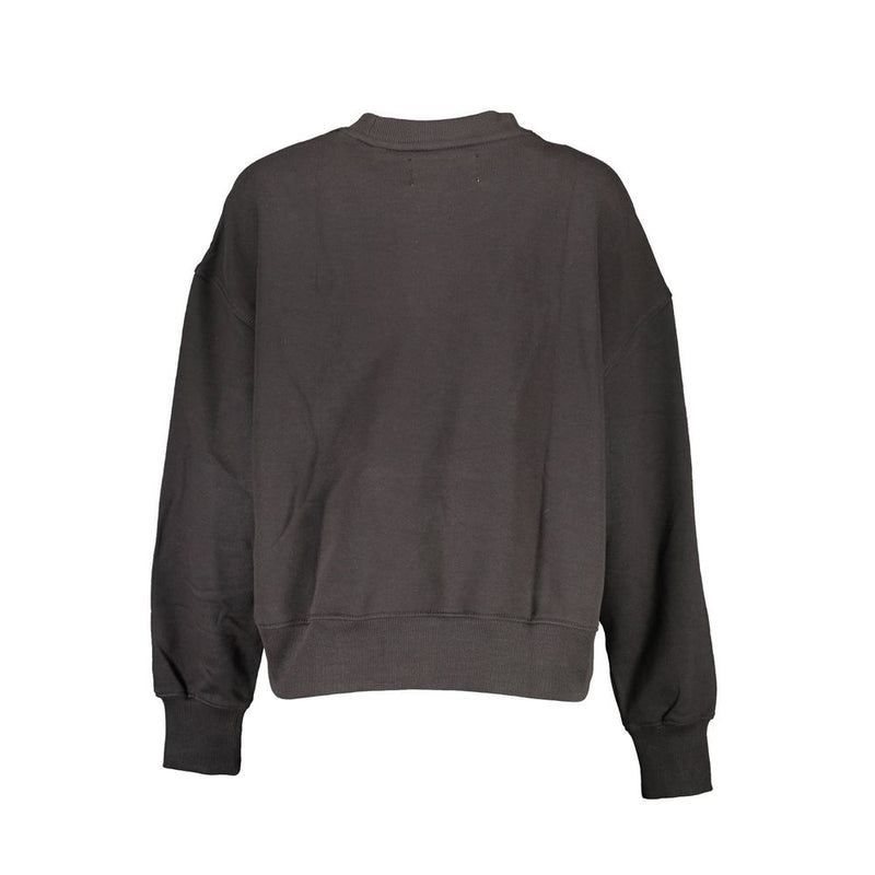 Black Cotton Sweater Calvin Klein