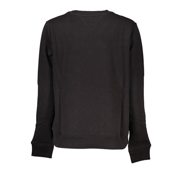Black Cotton Sweater Tommy Hilfiger