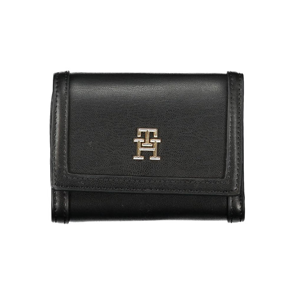 Black Polyethylene Wallet Tommy Hilfiger