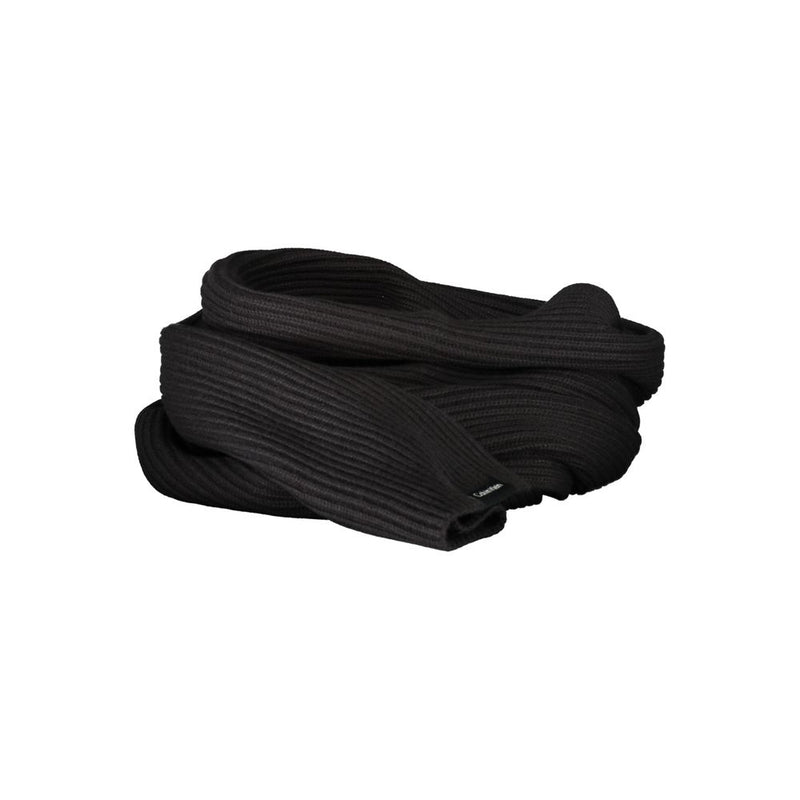 Black Cotton Scarf Calvin Klein