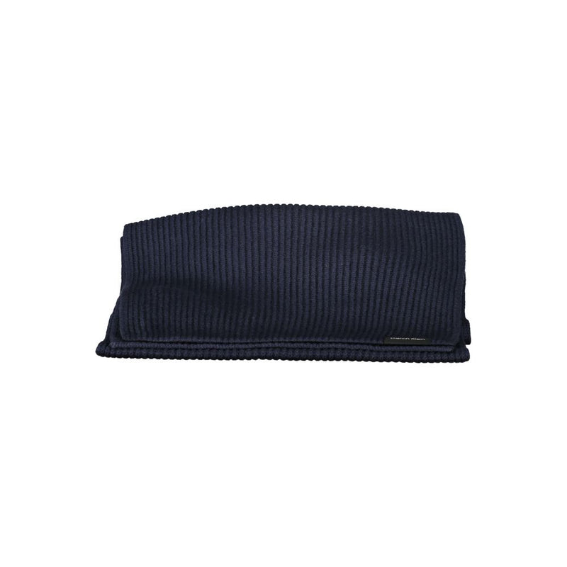 Blue Cotton Scarf Calvin Klein