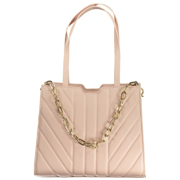 Pink Polyethylene Handbag Mario Valentino