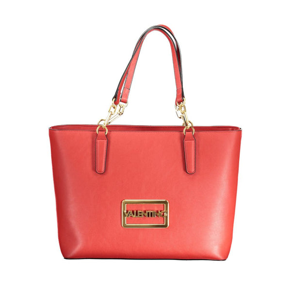 Red Polyethylene Handbag Mario Valentino