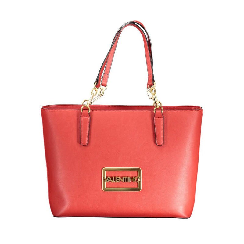 Red Polyethylene Handbag Mario Valentino