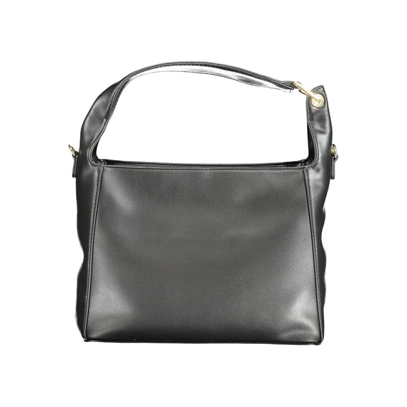 Black Polyethylene Handbag Mario Valentino