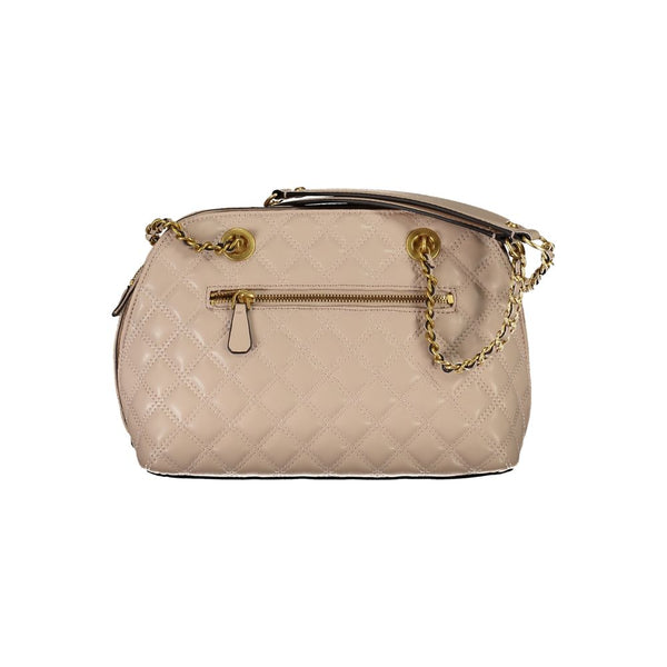 Beige Polyethylene Handbag Guess Jeans
