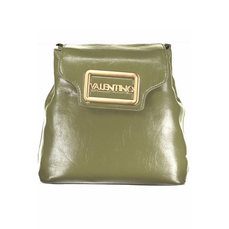Green Polyethylene Backpack Mario Valentino