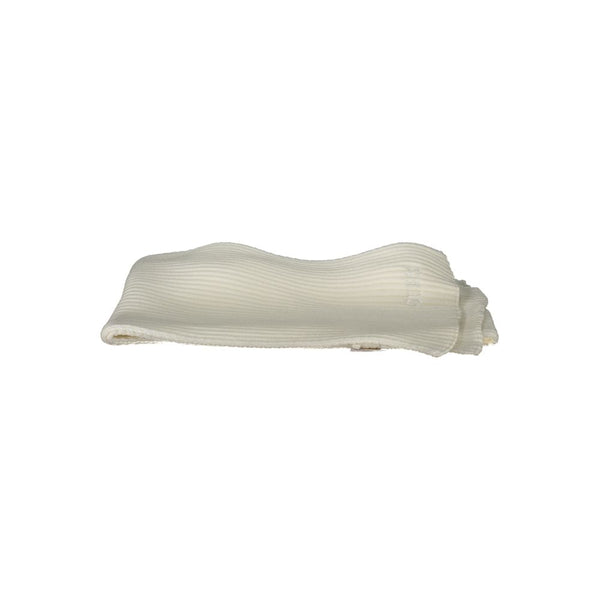 White Polyester Scarf Guess Jeans
