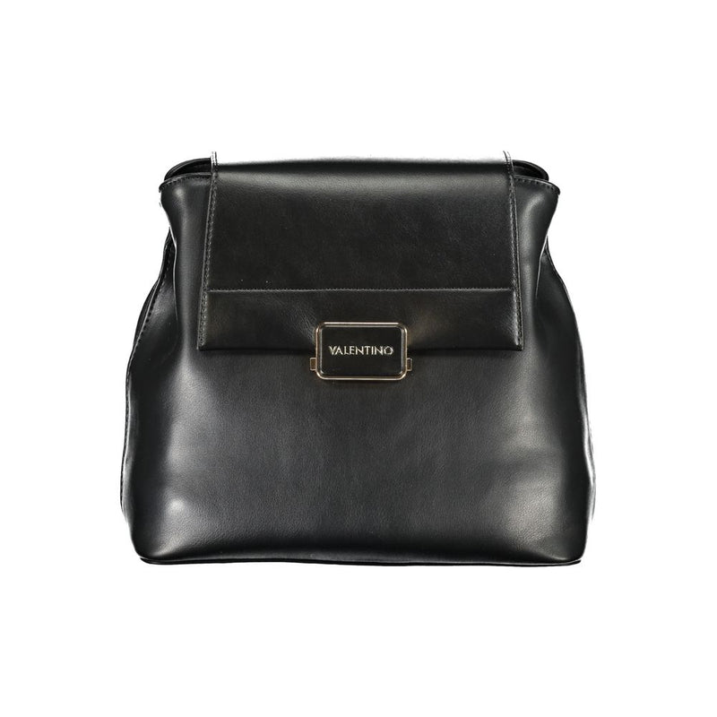 Black Polyethylene Backpack Mario Valentino