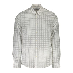 White Cotton Shirt Calvin Klein