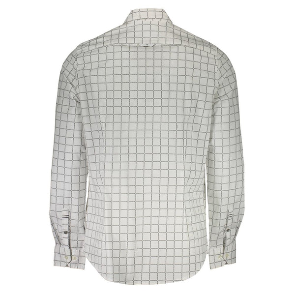White Cotton Shirt Calvin Klein