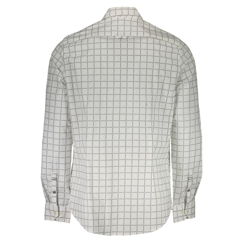 White Cotton Shirt Calvin Klein