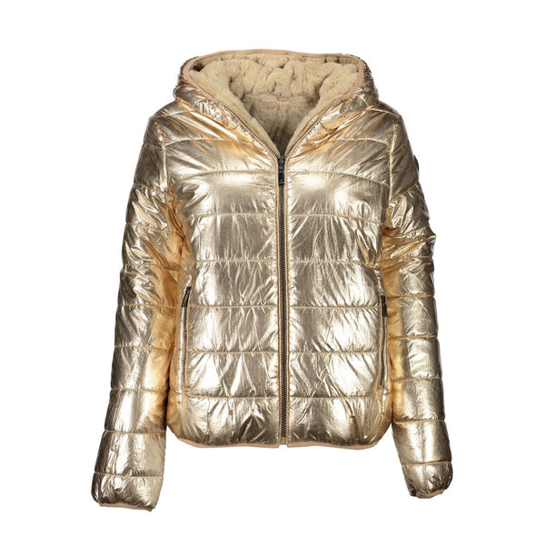Gold Nylon Jackets & Coat U.S. POLO ASSN.