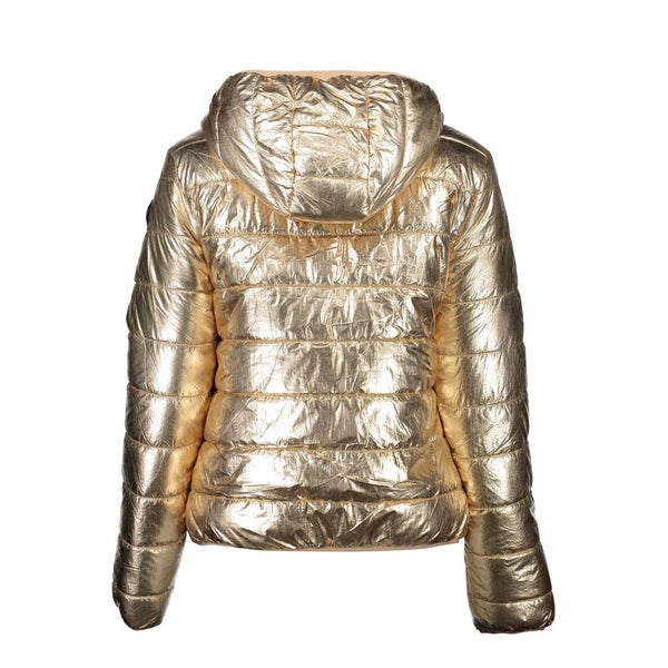 Gold Nylon Jackets & Coat U.S. POLO ASSN.