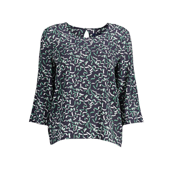 Blue Viscose Sweater Gant