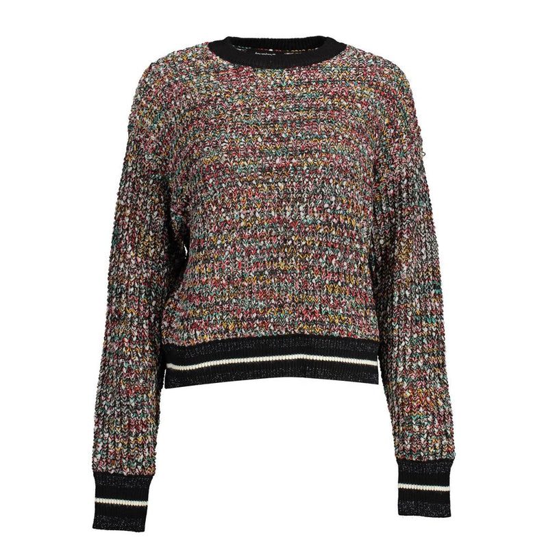 Black Polyester Sweater Desigual
