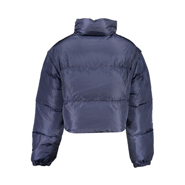 Blue Polyamide Jackets & Coat Tommy Hilfiger